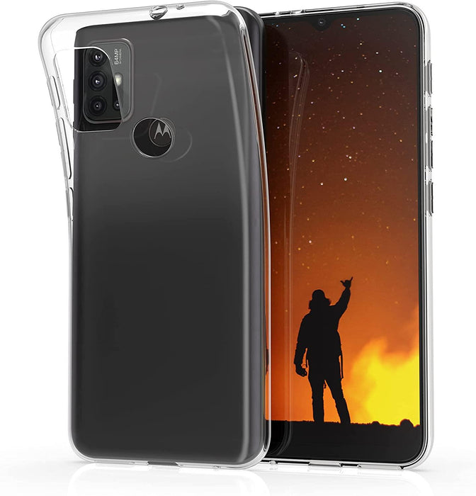 Motorola Moto G10 Silicone Gel Ultra Slim Case Clear