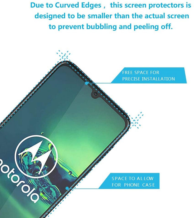 Moto G8 Power Tempered Glass Screen Protector |2.5D|