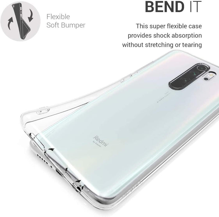 Xiaomi Redmi Note 8 Pro Silicone Gel Ultra Slim Case Clear
