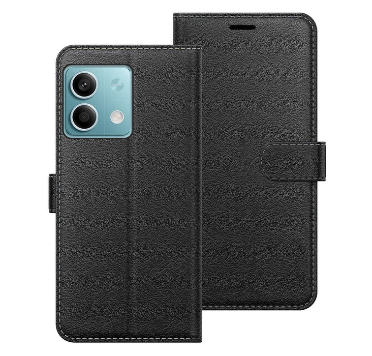 Xiaomi Redmi Note 13 5G Case Cover Flip Folio Leather Wallet Credit Card Slot