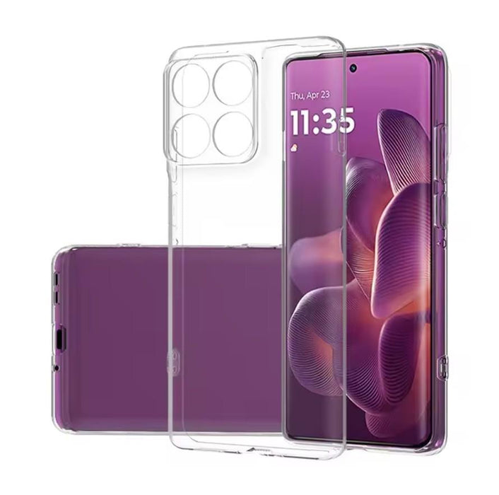 Motorola Moto Edge 60 Pro Silicone Gel Ultra Slim Case Clear