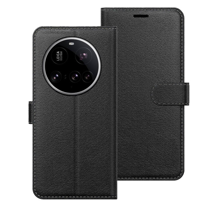Xiaomi 15 Ultra Case Cover Flip Folio Leather Wallet Credit Card Slot