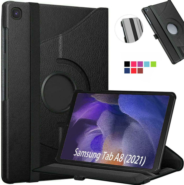 Samsung Galaxy Tab A8 10.5 (2021) (X200) 360° Rotating Folio Case
