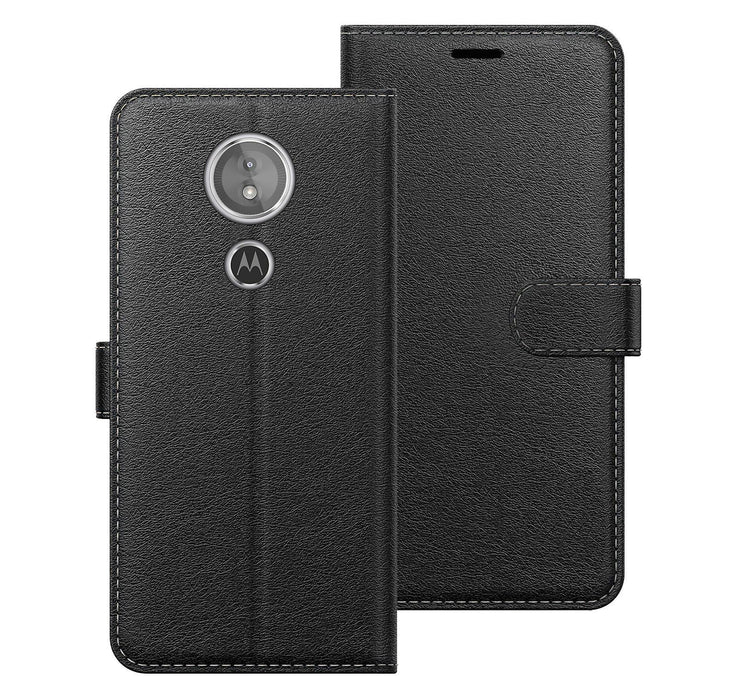 Motorola Moto E5 Moto G6 Play Flip Folio Book Wallet Case