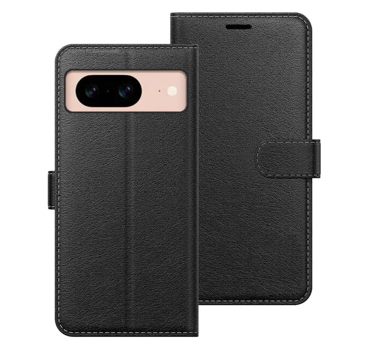 Google Pixel 8 Case Cover Flip Folio Leather Wallet Credit Card Slot