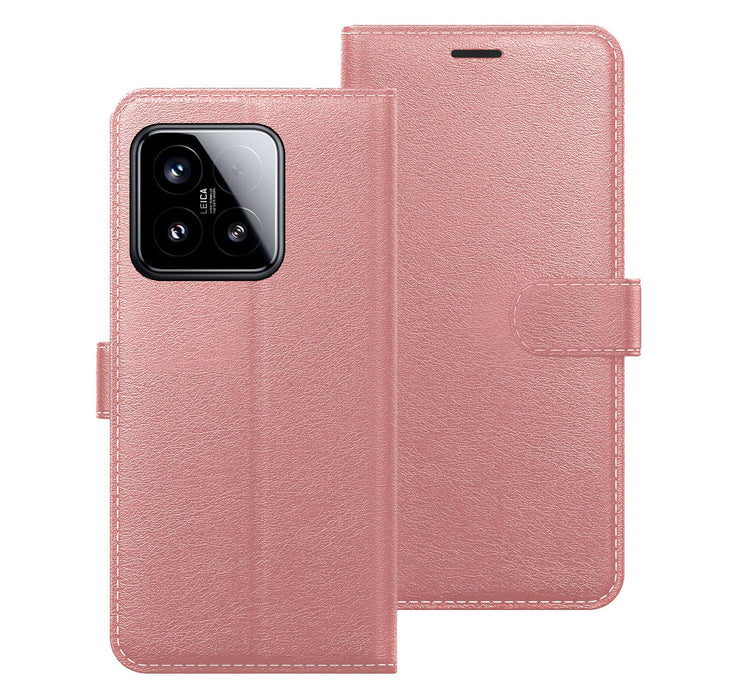 Xiaomi 15 Case Cover Flip Folio Leather Wallet Credit Card Slot