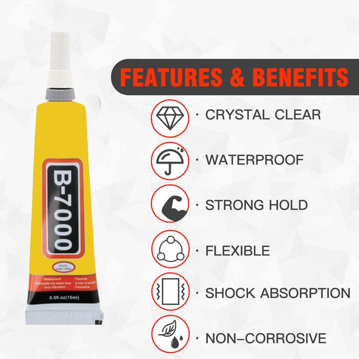 T7000 Glue 15ml Super Adhesive Mobile Phone Tablet Touch Screen Repair Sealant