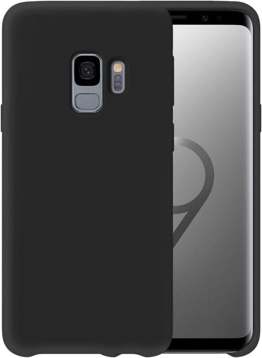 Black Gel Case Tough Shockproof Phone Case Gel Cover Skin for Samsung Galaxy S9