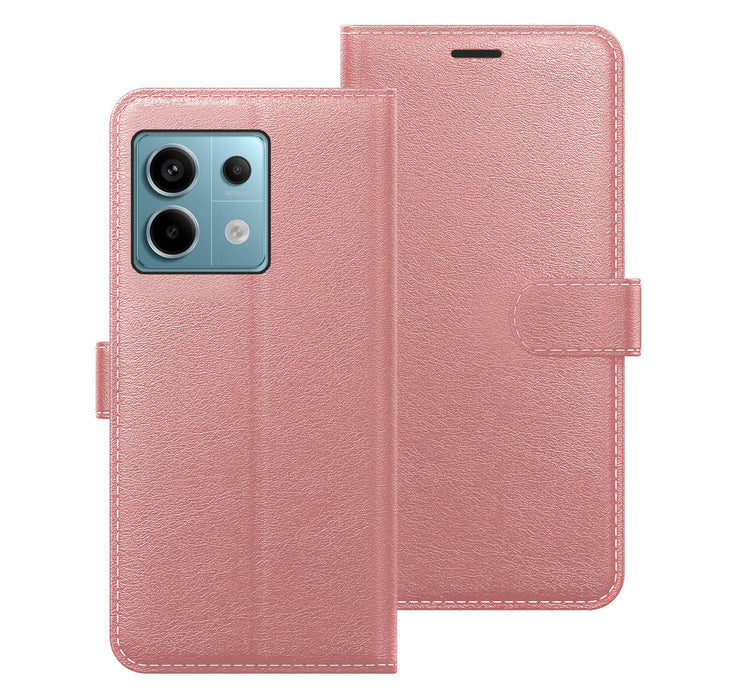 Xiaomi Redmi Note 13 Pro Case Cover Flip Folio Leather Wallet Credit Card Slot