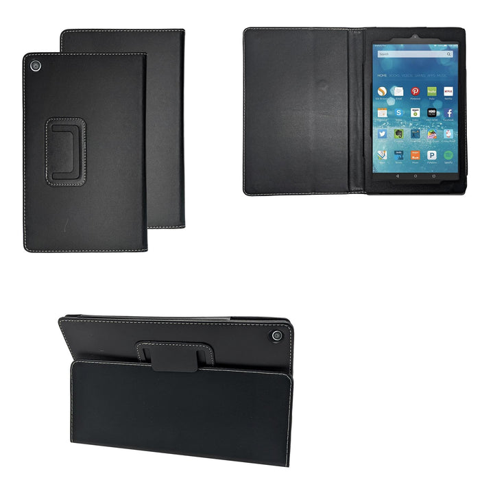 OUT Amazon Kindle FIRE HD 8 (2015) Flip Folio Book Stand Case