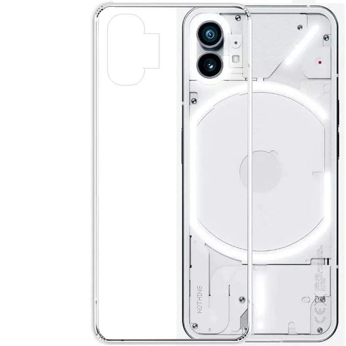 Nothing Phone 1 Silicone Gel Ultra Slim Case Clear