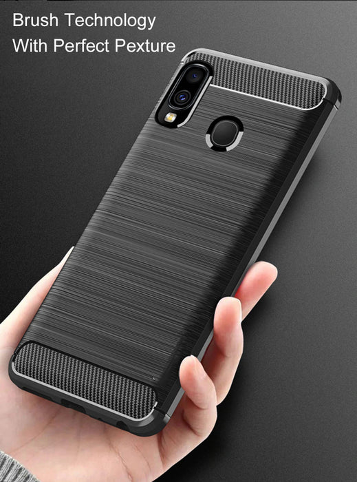 For Samsung A10s Armour Shockproof Gel Case Silicone Cover Case Thin