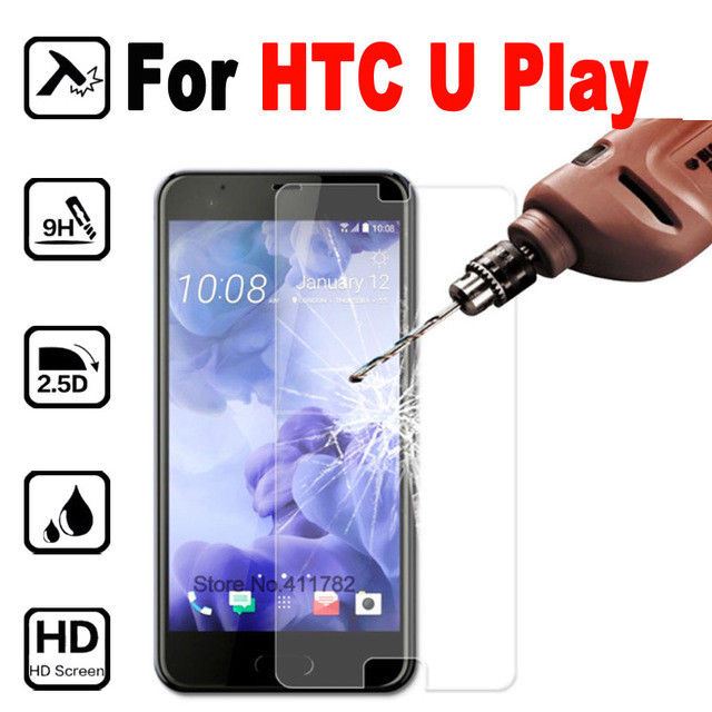 HTC U Play 2.5D Tempered Glass Screen Protector