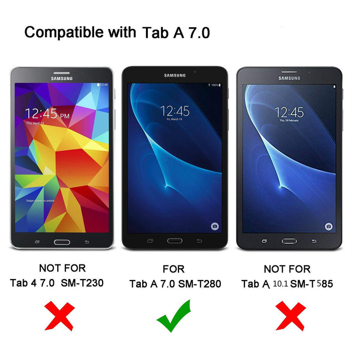 Samsung Galaxy Tab A 2016 7" (T280) 360° Rotating Folio Case