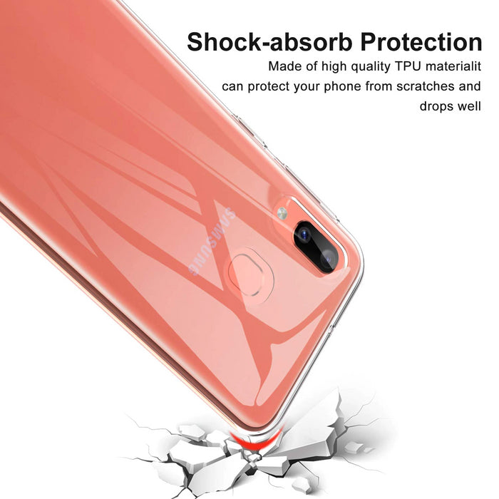 Samsung Galaxy A20s Front and Back 360 Protection Case