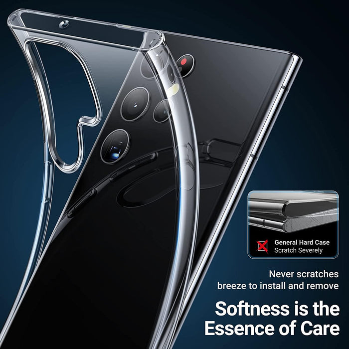 Samsung Galaxy S22 Ultra Silicone Gel Ultra Slim Case Clear