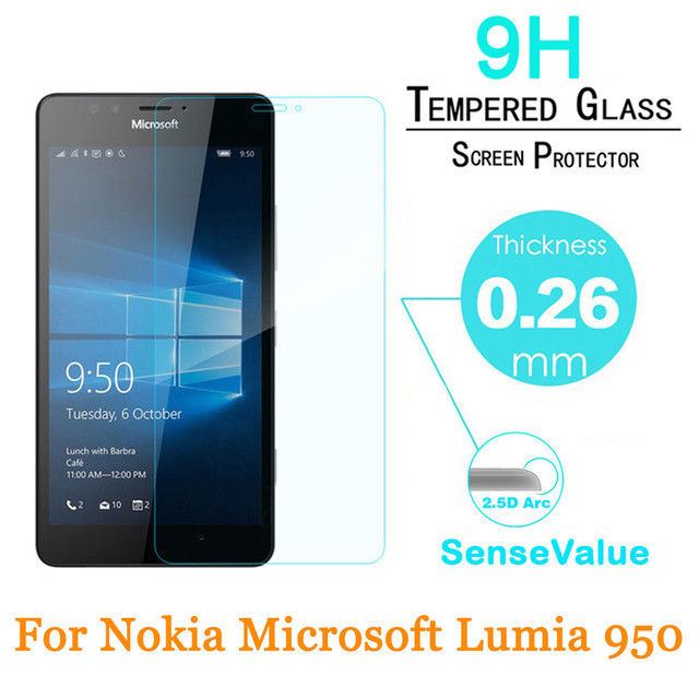 Microsoft Lumia 950 XL  2.5D Tempered Glass Screen Protector