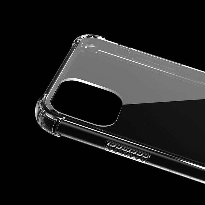 Apple iPhone 12 Pro Max Hybrid Gel Four Corner Cushion Case [CLEAR]