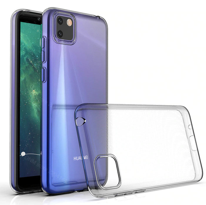 Huawei Y5P (2020) Silicone Gel Ultra Slim Case Clear