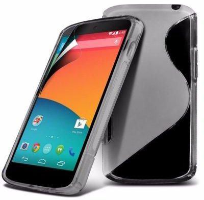 S-Gel Wave Tough Shockproof Phone Case Gel Cover Skin for LG Nexus 5