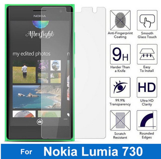 Nokia Lumia 730 / 735  2.5D Tempered Glass Screen Protector