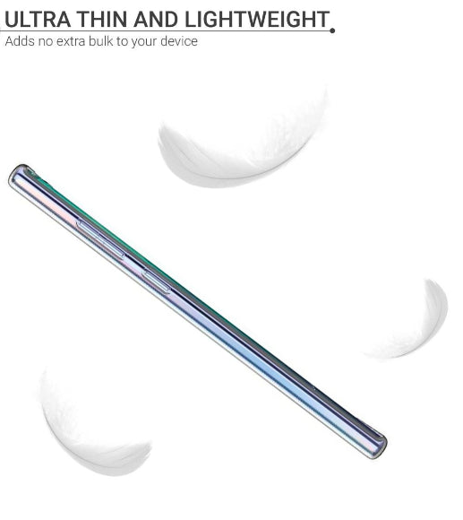 Samsung Galaxy Note 10+ Silicone Gel Ultra Slim Case Clear