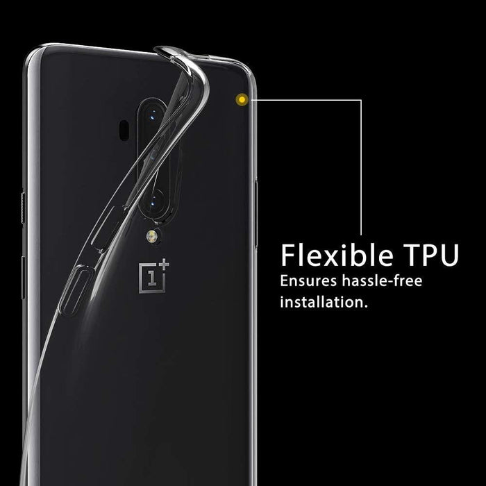 OnePlus 7T Pro Silicone Gel Ultra Slim Case Clear