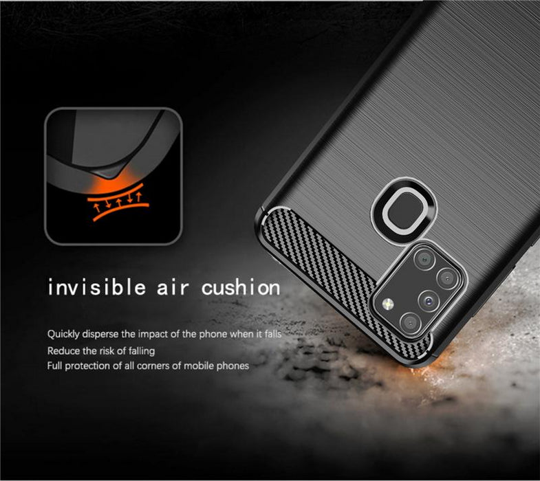 For Samsung Galaxy S21 / S21 5G Armour Shockproof Gel Case Silicone Cover Case Thin
