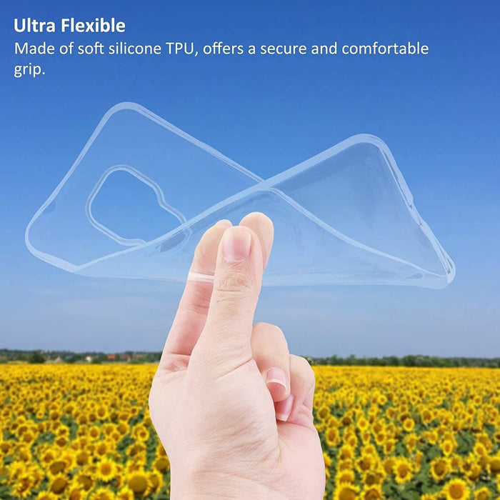 Motorola Moto E7 Silicone Gel Ultra Slim Case Clear