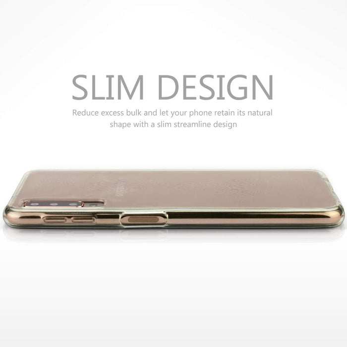 Samsung Galaxy A7 (2018) Silicone Gel Ultra Slim Case Clear