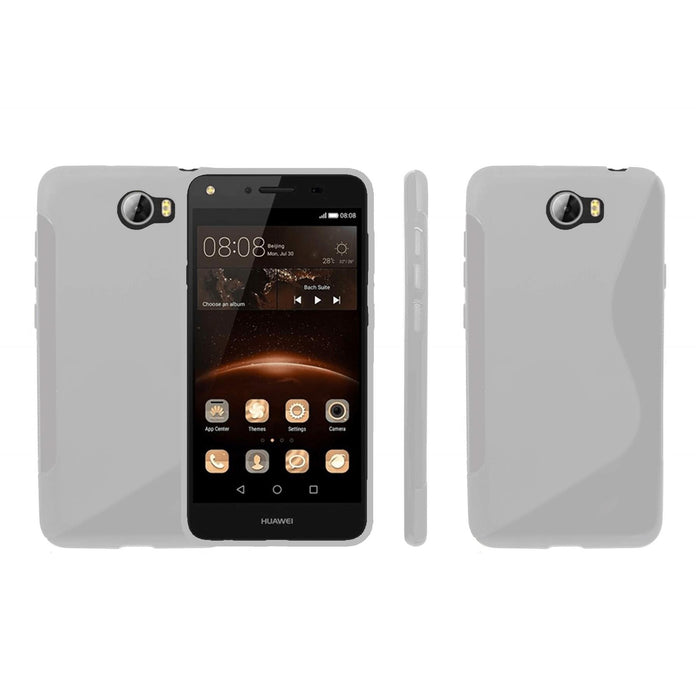 S-Gel Wave Tough Shockproof Phone Case Gel Cover Skin for Huawei Y5II