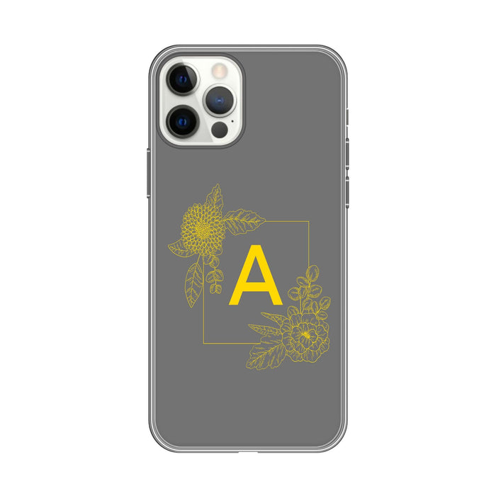 Personalised Case Silicone Gel Ultra Slim for All Apple Mobiles - FLO133