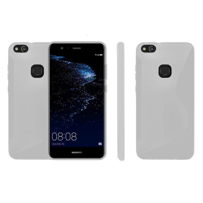 S-Gel Wave Tough Shockproof Phone Case Gel Cover Skin for Huawei P10 Lite