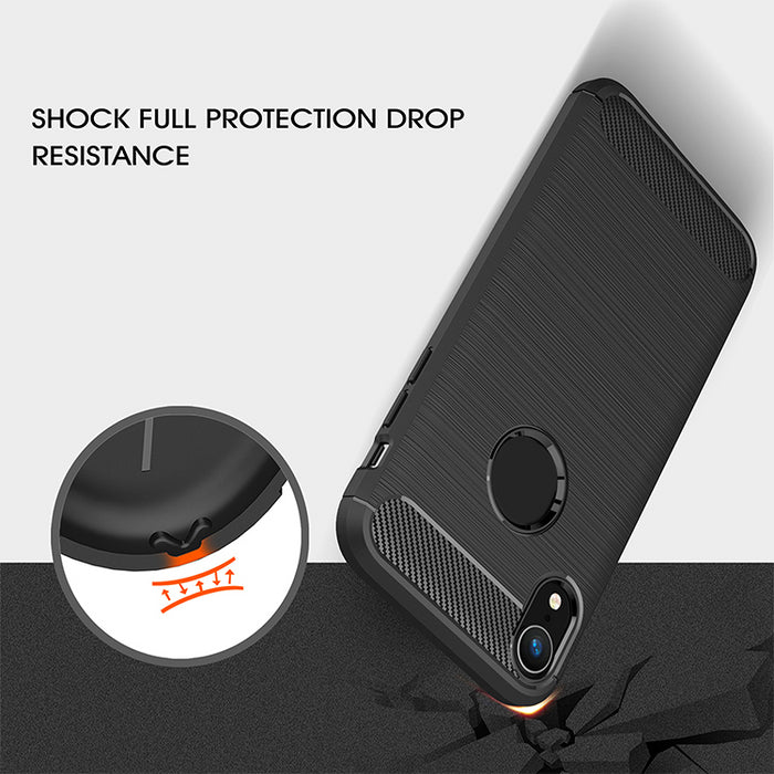 For Apple iPhone Xr Armour Shockproof Gel Case Silicone Cover Case Thin
