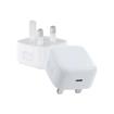 USB-C Fast Charging PD Mains Charger Plug 20W For iPhone Samsung Huawei Nokia Motorola Nintendo Universal Compatible