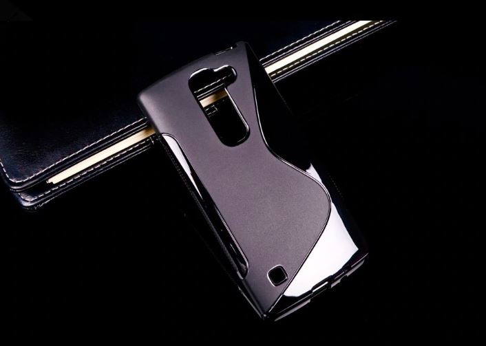S-Gel Wave Tough Shockproof Phone Case Gel Cover Skin for LG Spirit