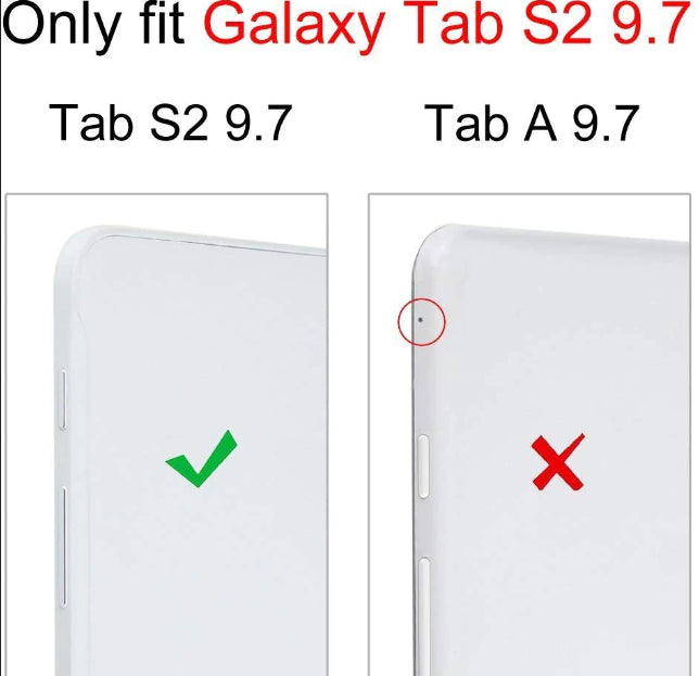 Samsung Galaxy Tab S2 9.7" (T815) 360° Rotating Folio Case