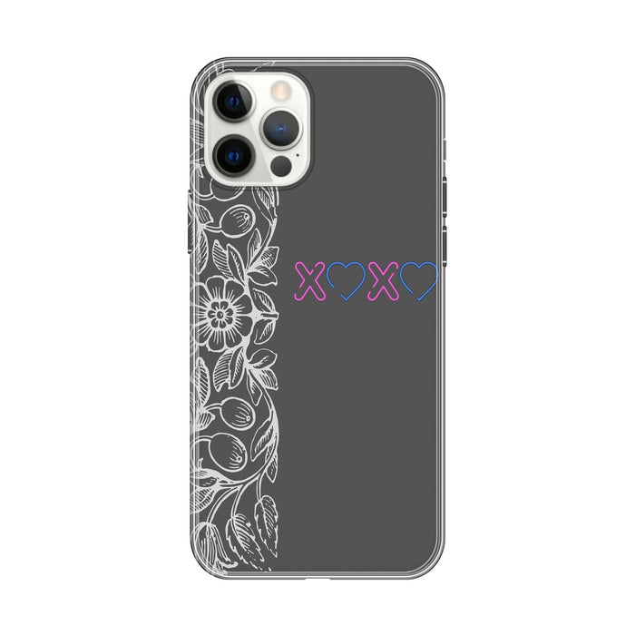 Personalised Case Silicone Gel Ultra Slim for All Apple Mobiles - FLO64