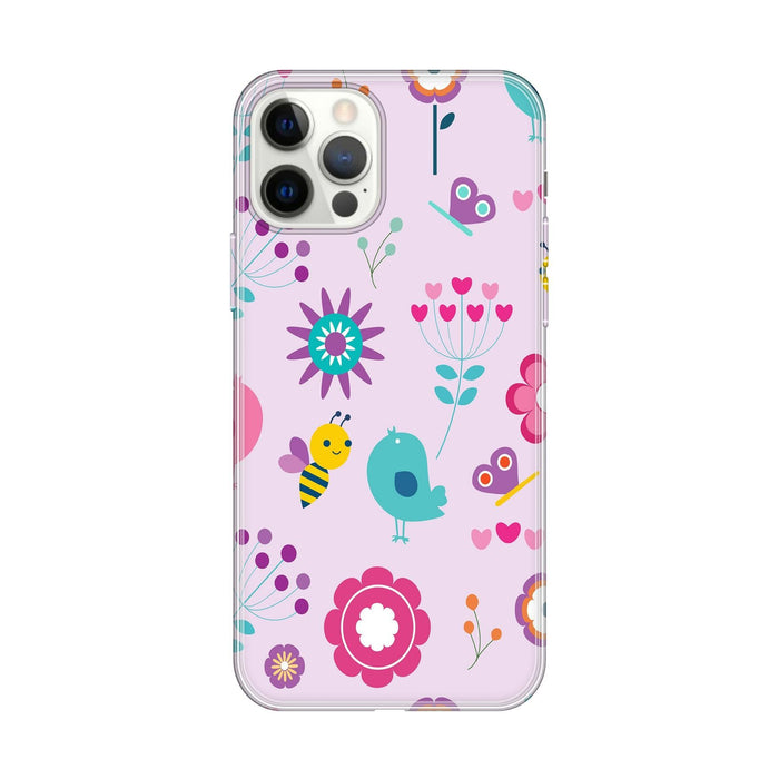 Personalised Case Silicone Gel Ultra Slim for All Apple Mobiles - FLO170