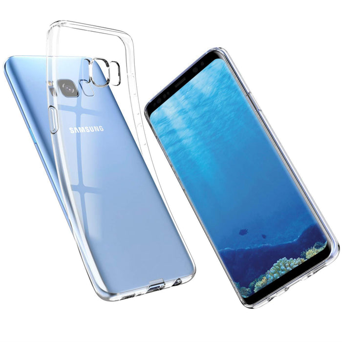 Samsung Galaxy S8 Silicone Gel Ultra Slim Case Clear