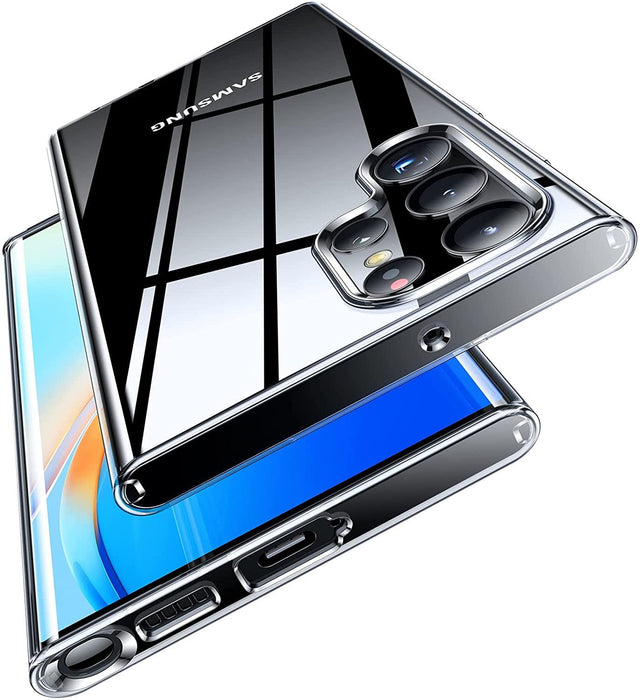 Samsung Galaxy S22 Ultra Silicone Gel Ultra Slim Case Clear