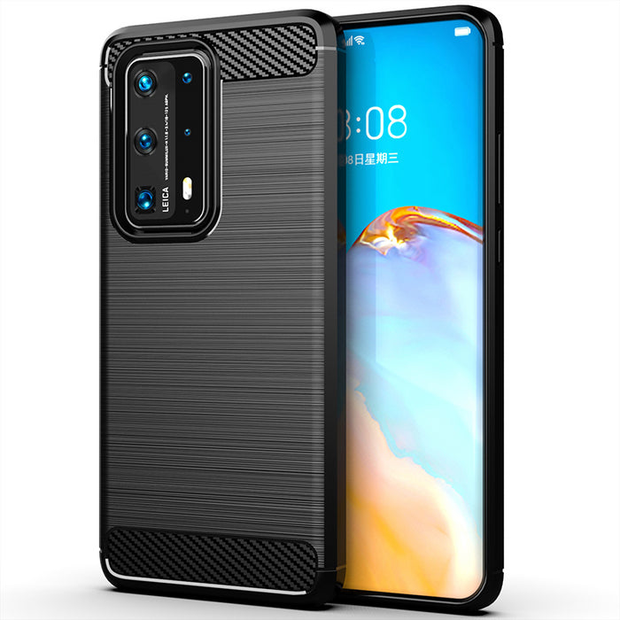 For HUAWEI P40 Armour Shockproof Protective Gel Case Silicone Cover Case