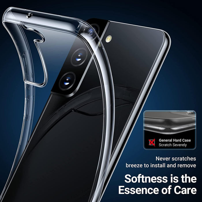 Samsung Galaxy S22 Silicone Gel Ultra Slim Case Clear