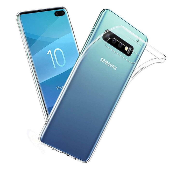 Samsung Galaxy S10+ Silicone Gel Ultra Slim Case Clear