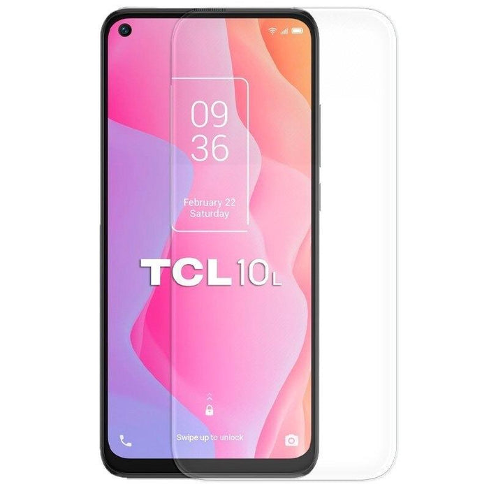 out TCL 10L 2.5D Tempered Glass Screen Protector