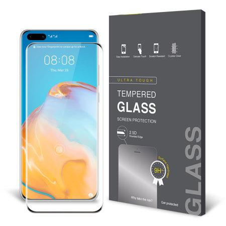 Huawei P40 Pro 5D Tempered Glass Screen Protector [BLACK]
