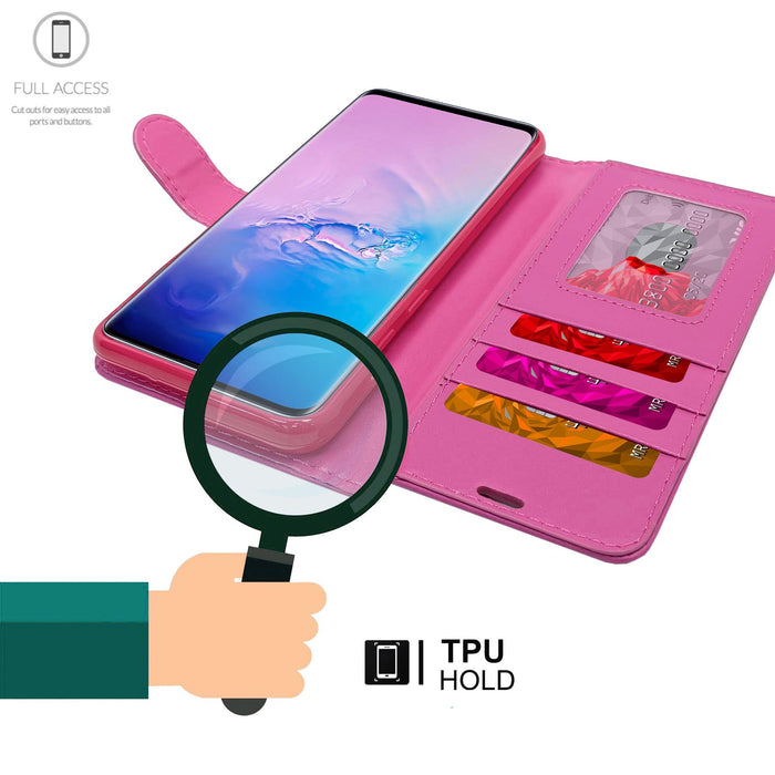 HTC Desire 626 / 650 Flip Folio Book Wallet Case