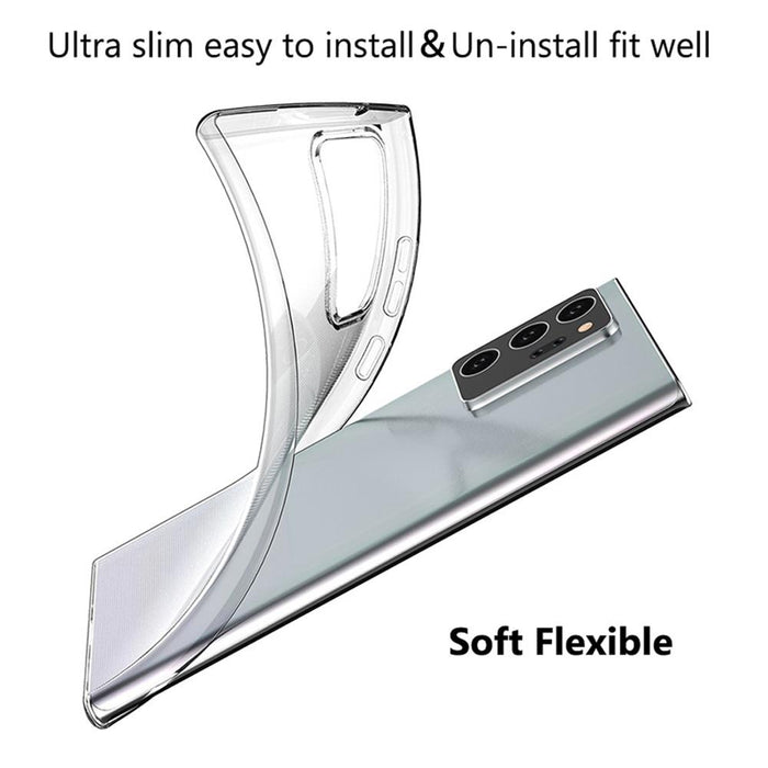 Samsung Galaxy Note 20 Ultra Silicone Gel Ultra Slim Case Clear
