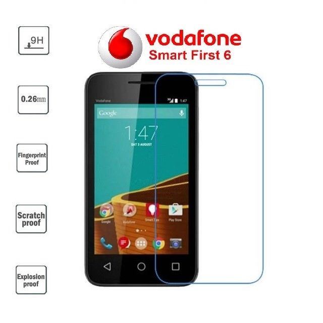 Vodafone Smart First 6  2.5D Tempered Glass Screen Protector