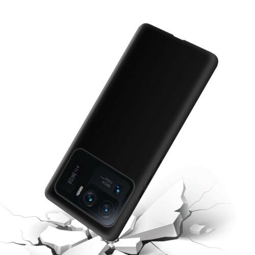 Black Gel Case Tough Shockproof Phone Case Gel Cover Skin for Xiaomi 11 ULTRA